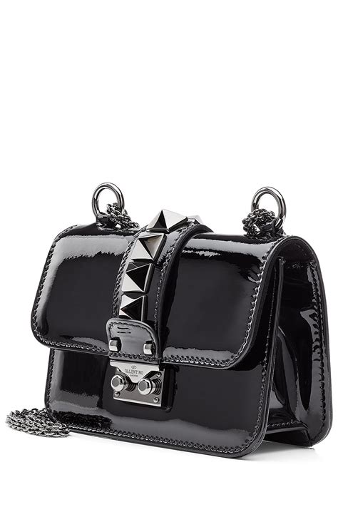 valentino dupe bags|valentino patent leather shoulder bags.